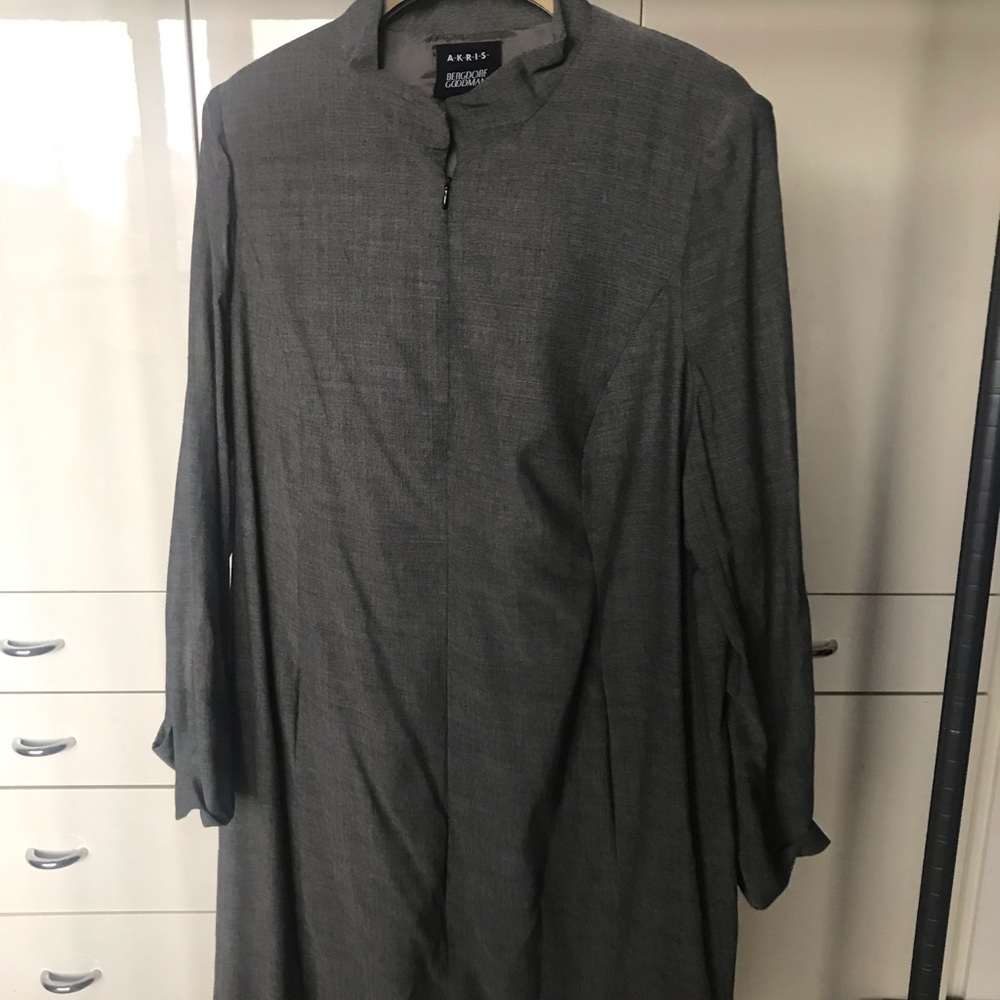 Akris Bergdorf Goodman Zip-Up Dress